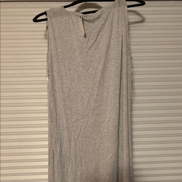 Oversized sleeveless cotton dress - Picture 2 of 2